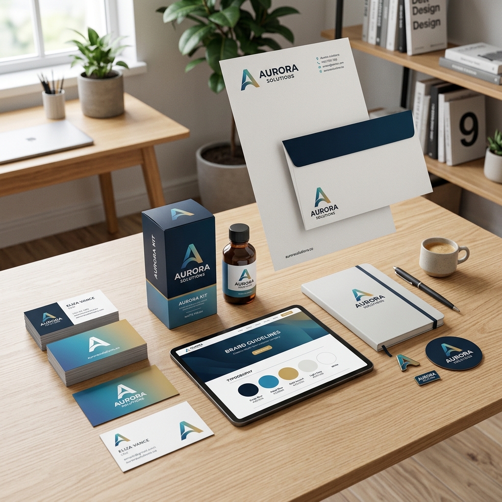 Nova Creative branding and visual identity project