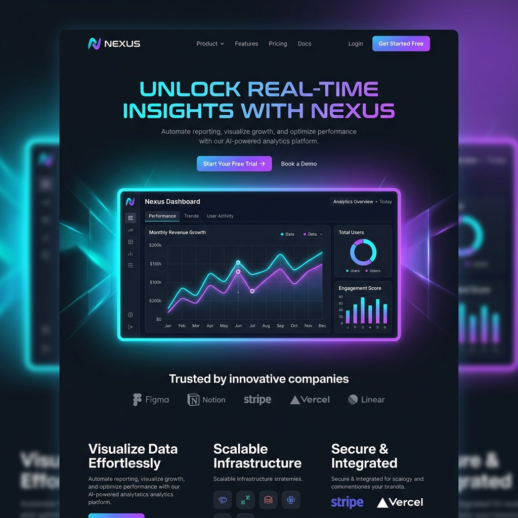 SaaSify App Landing Page mockup